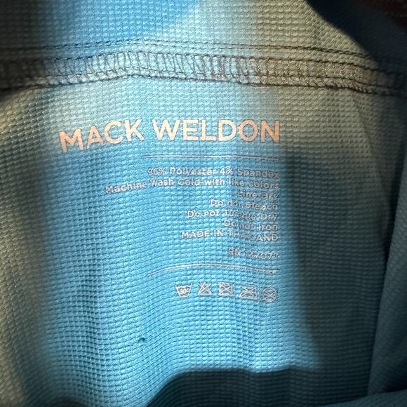 Mack Weldon Swim Trunks Mens 41 Blue Board Shorts Lightweight Comfort - Picture 10 of 10